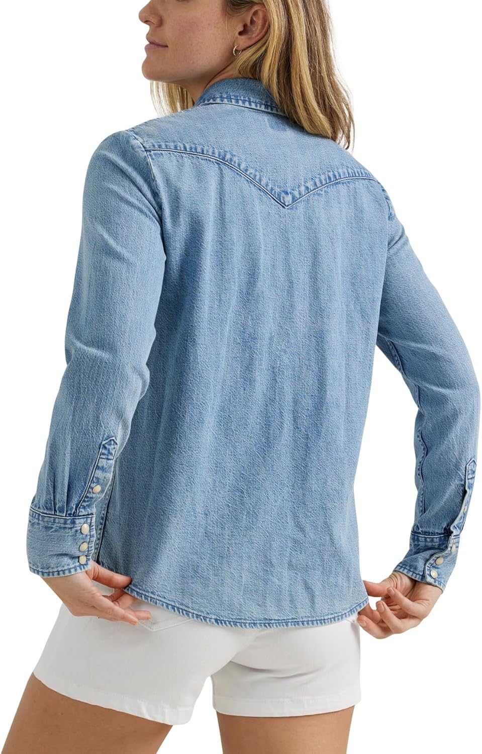 Lee Womens Legendary Slim Fit Western Snap Shirt - Image 2