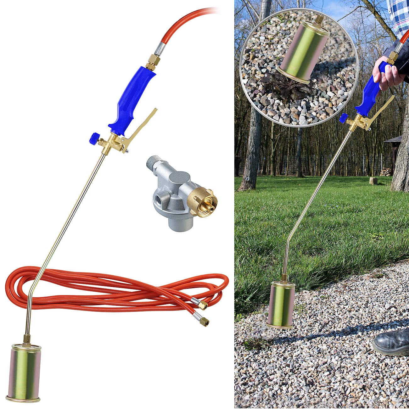 Désherbeur thermique UBR-10 avec réducteur de pression [AGT]