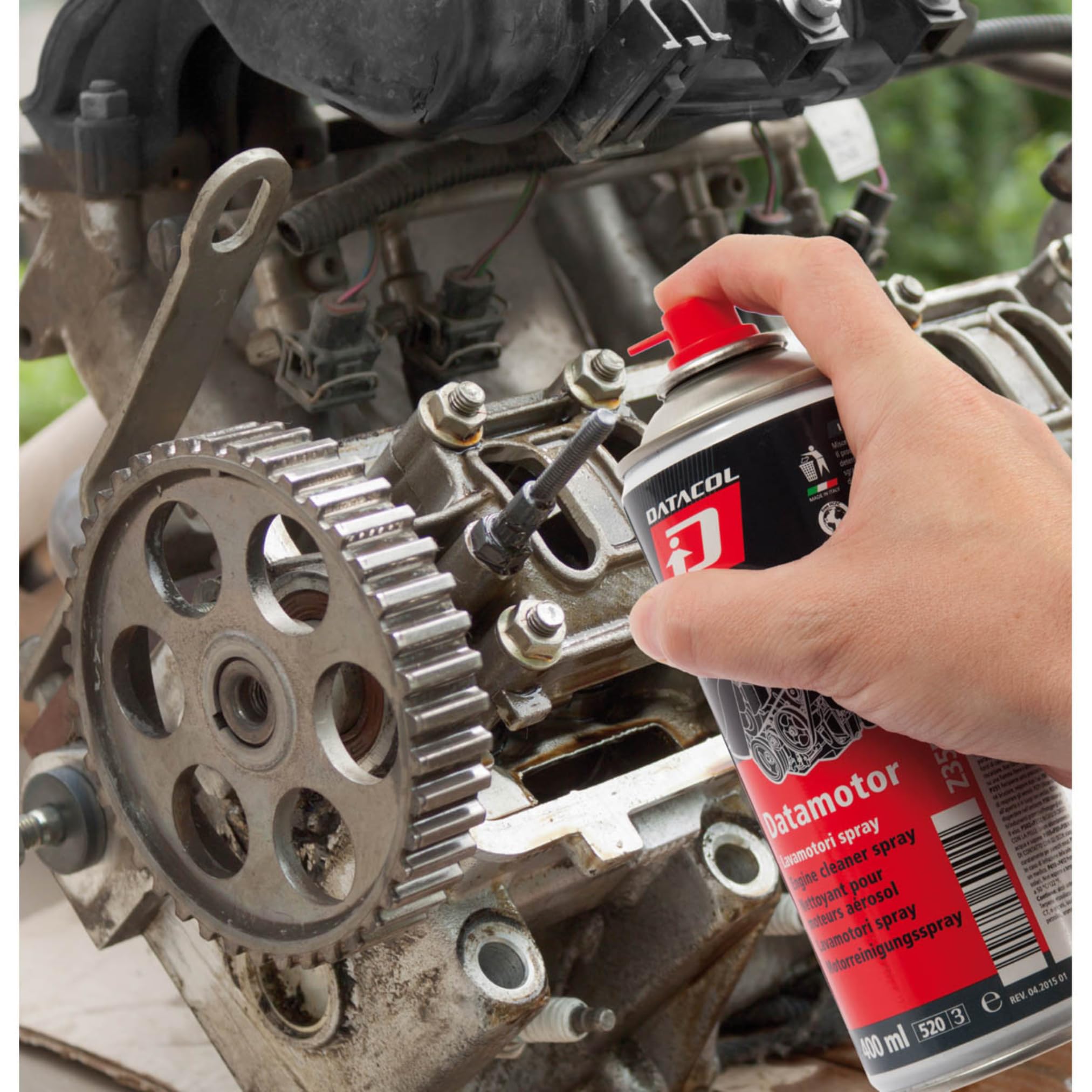 Spray Limpiador Desengrasante Motor Coche · Datacol Sin Residuos · Bote Spray 1 Ud 400ml · Talleres y Piezas