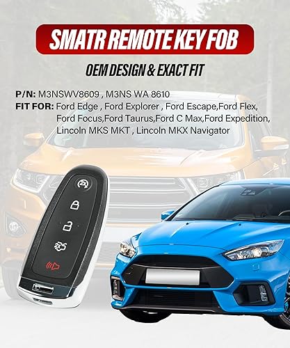 Miniatura 3 de Funda para llavero, llavero de coche, funda de llavero inteligente, control remoto de entrada sin llave, accesorios de automóvil, reemplazo de