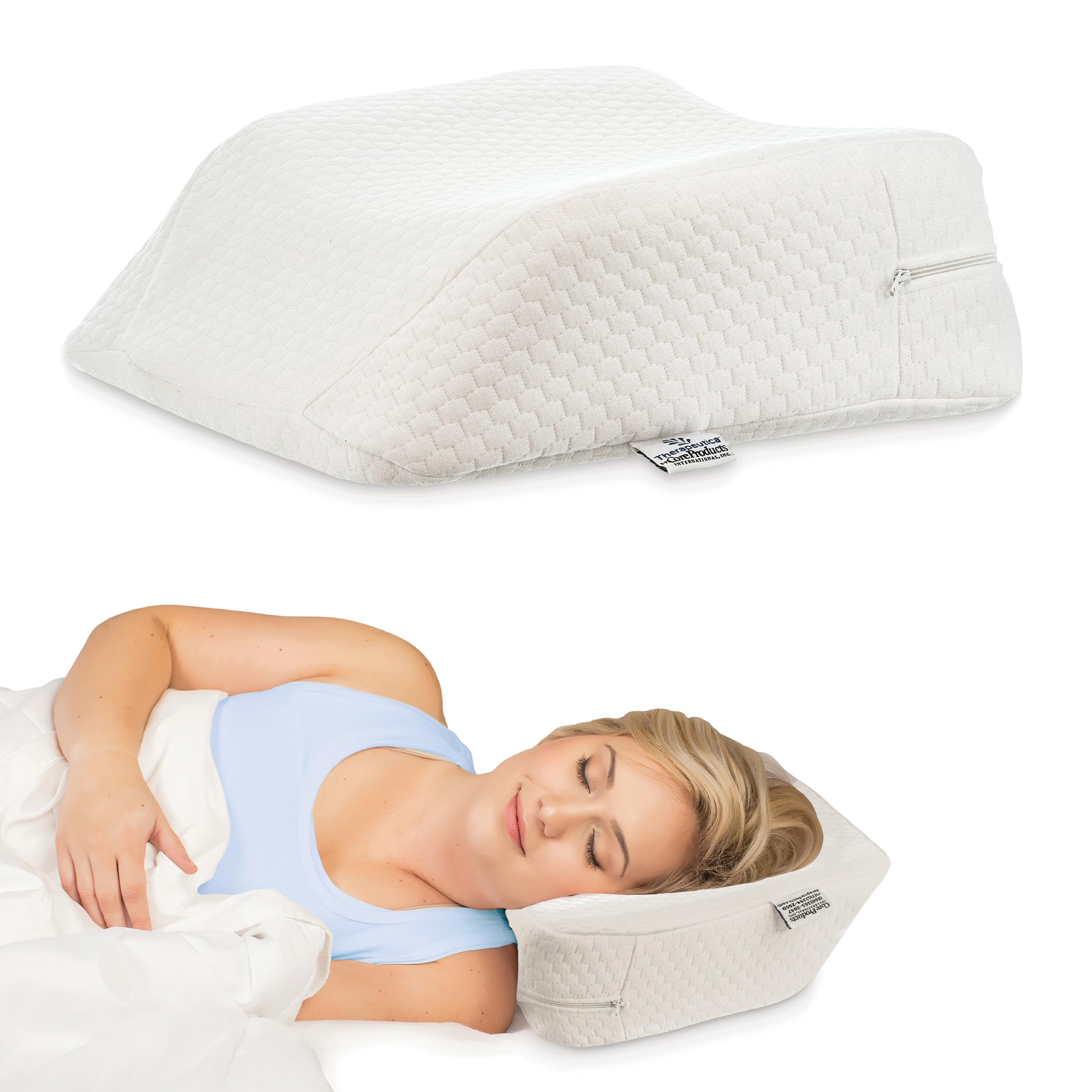 Travel Pillow, Firm Orthopedic Support, Average