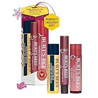 Vista 15 de Burt's Bees Regalos de Navidad, 4 productos de relleno de bálsamos labiales, juego clásico de cera de abeja Bounty – Bálsamo labial hidratante