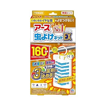 Amazon.co.jp: 虫よけネットEX アース製薬 アース虫よけネット