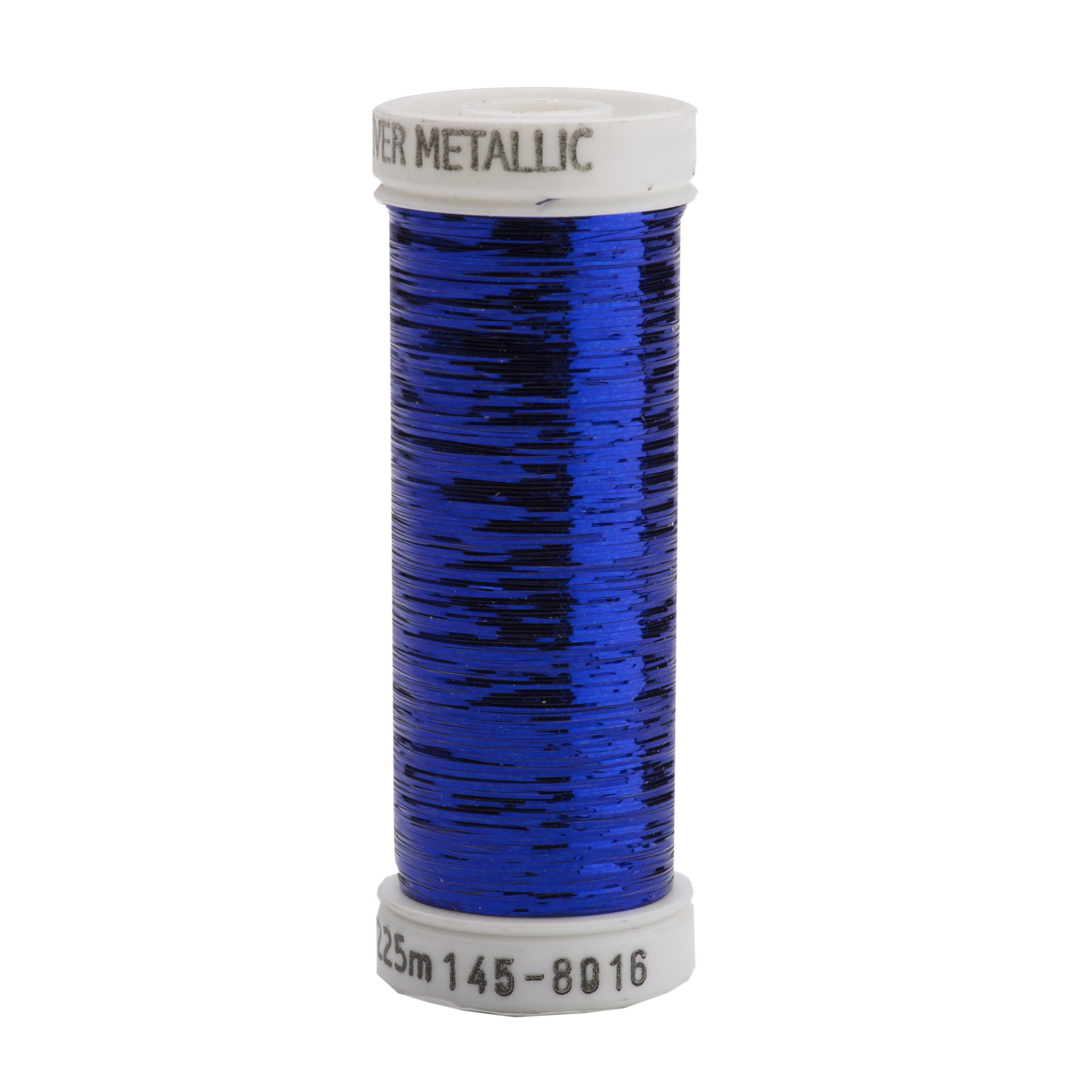 Sulky Of America 215d 40wt Sliver Metallic Nylon/Polyester Thread, 250 yd, Dark Blue