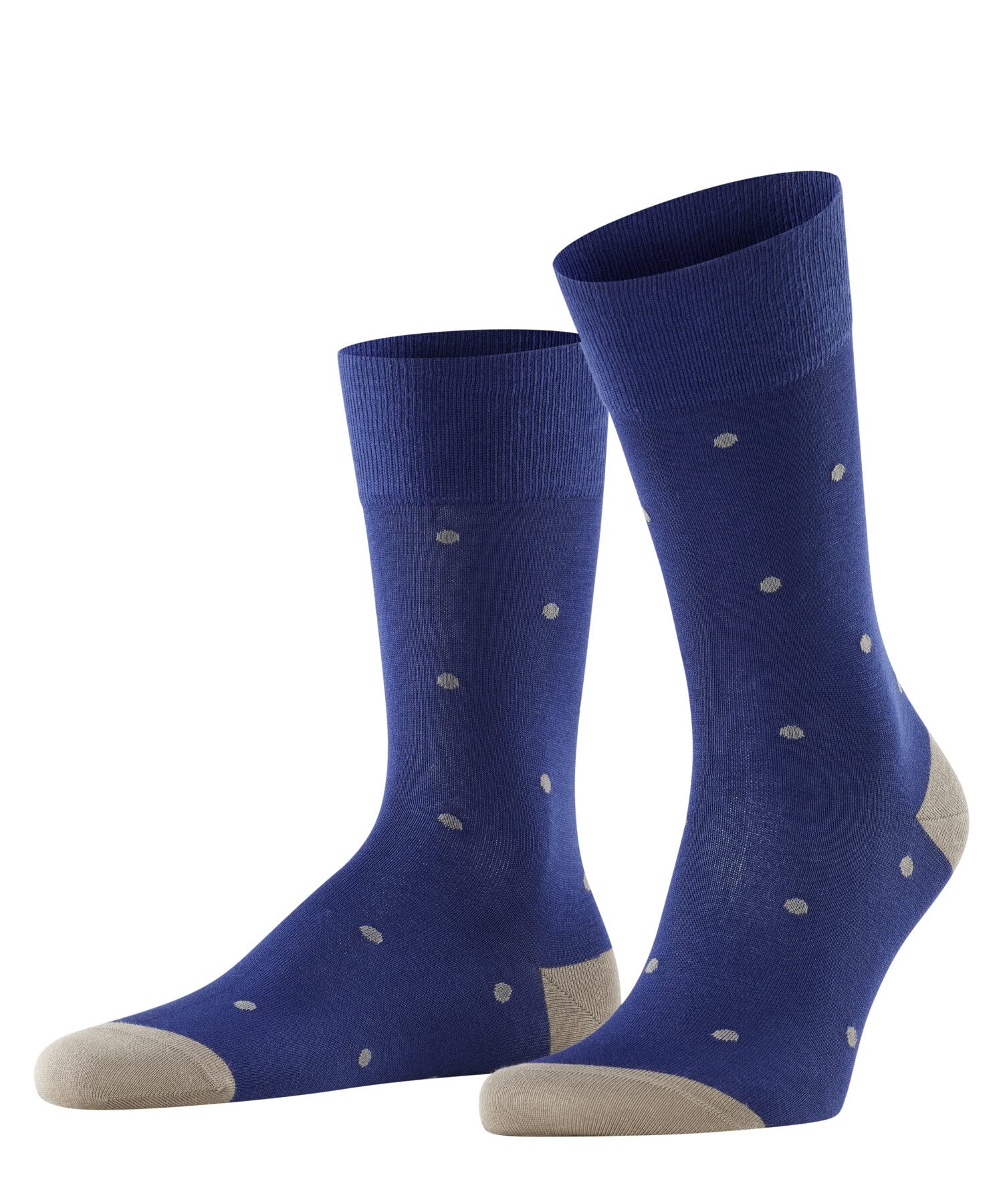 FALKE Men's Dot Socks, Breathable, Crew, Casual or Dress, Polka Dots, 1 Pair