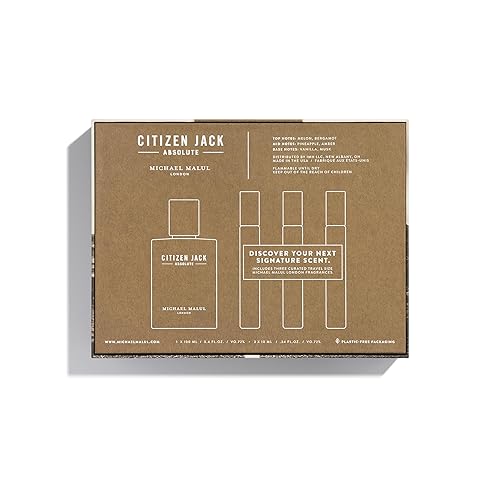 Miniatura 3 de Michael Malul Set de regalo de Eau de Parfum - 4PC- 3.4 fl oz  0.3 fl oz Citizen Jack Absolute 4PC Set de regalo