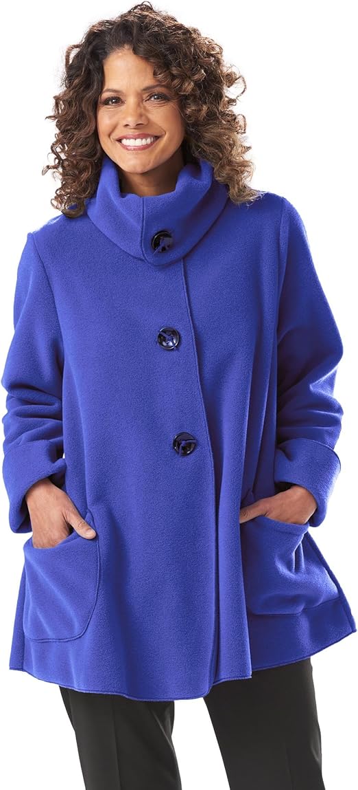 Janska The More Perfect Fleece Swing Coat Chamarra de Forro Polar