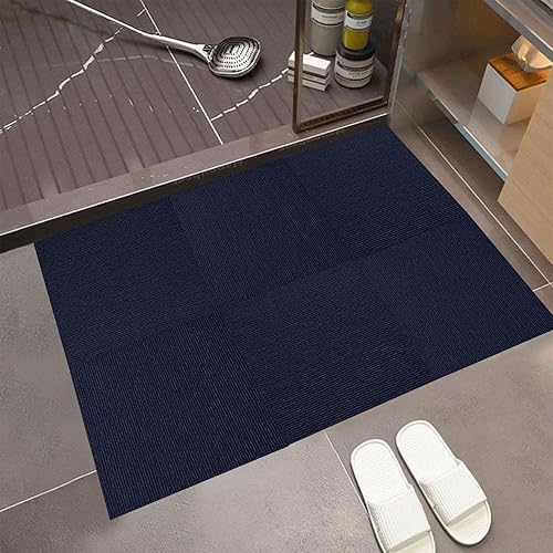 Miniatura 7 de Azulejos autoadhesivos antideslizantes, fáciles de despegar y pegar, azulejos cuadrados para alfombras, 12 azulejos12 pies cuadrados