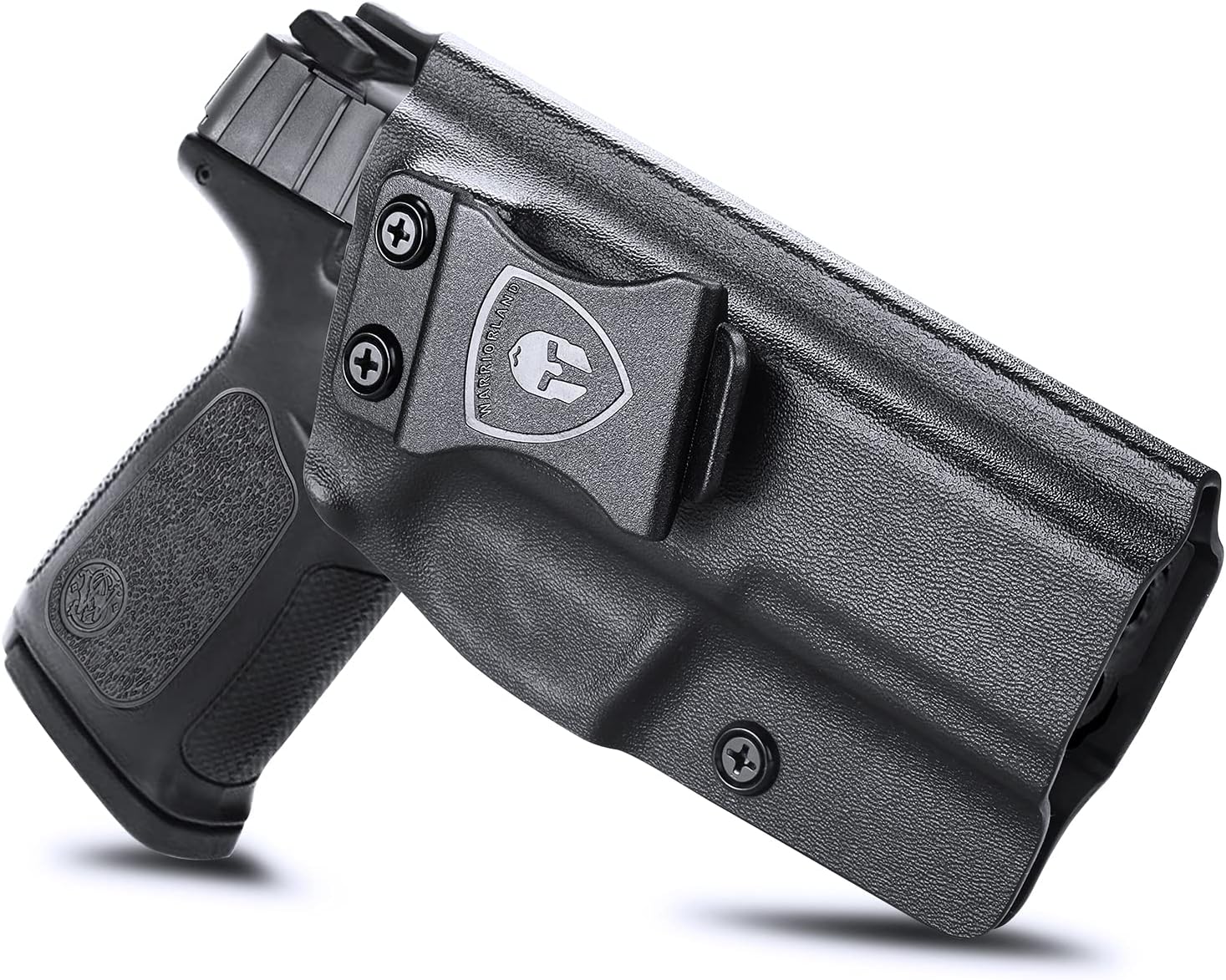 WARRIORLAND IWB Kydex Holster, Compatible with S&W SD9 VE & SD40 VE, Adj. Cant & Posi-Click Retention, Right-Hand/Left-Hand Options