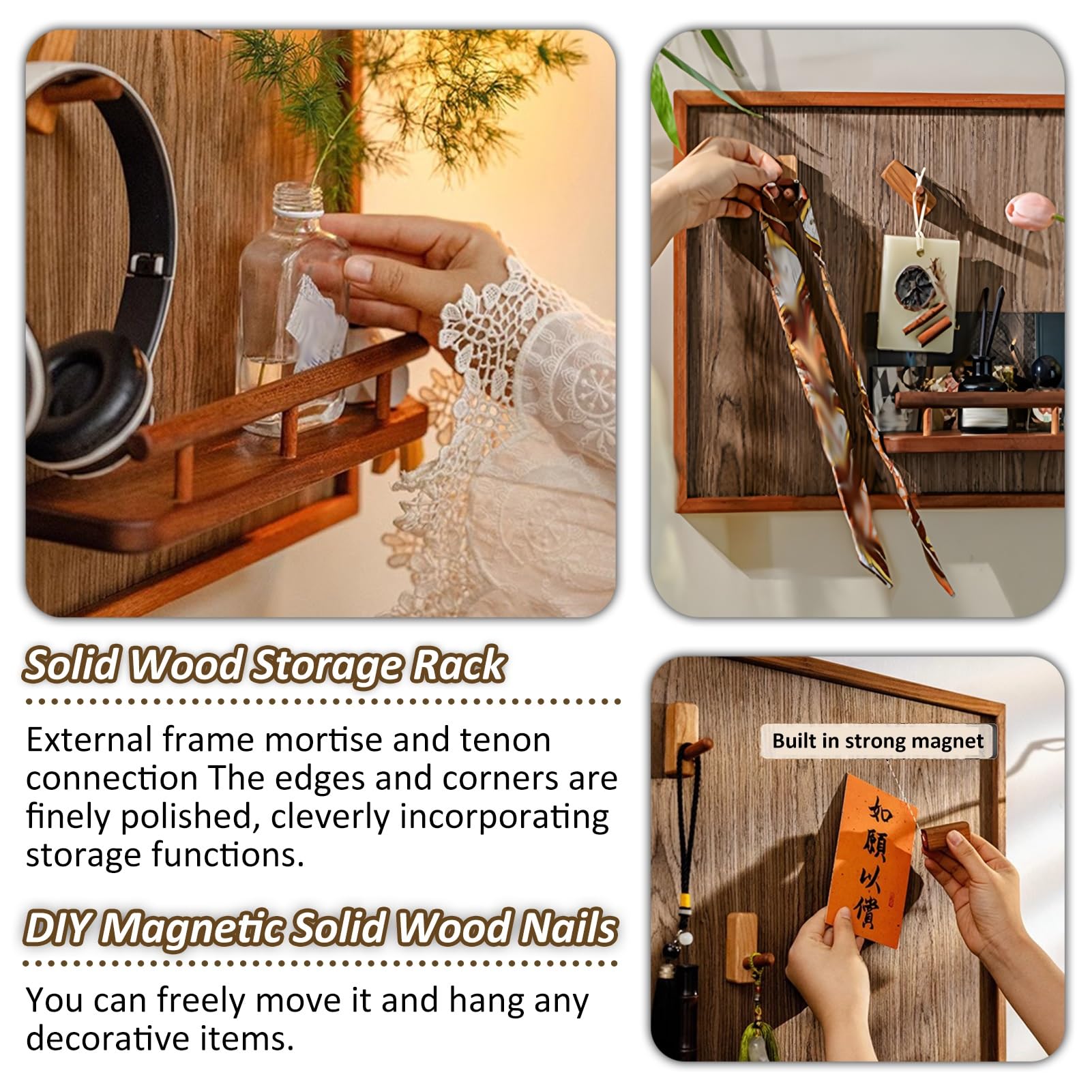 Cuadro Contador Eléctrico Cubierta de madera maciza para caja de interruptores, cubierta decorativa para caja de fusibles con estante, cubierta para panel eléctrico doméstico, oculta el panel eléctri