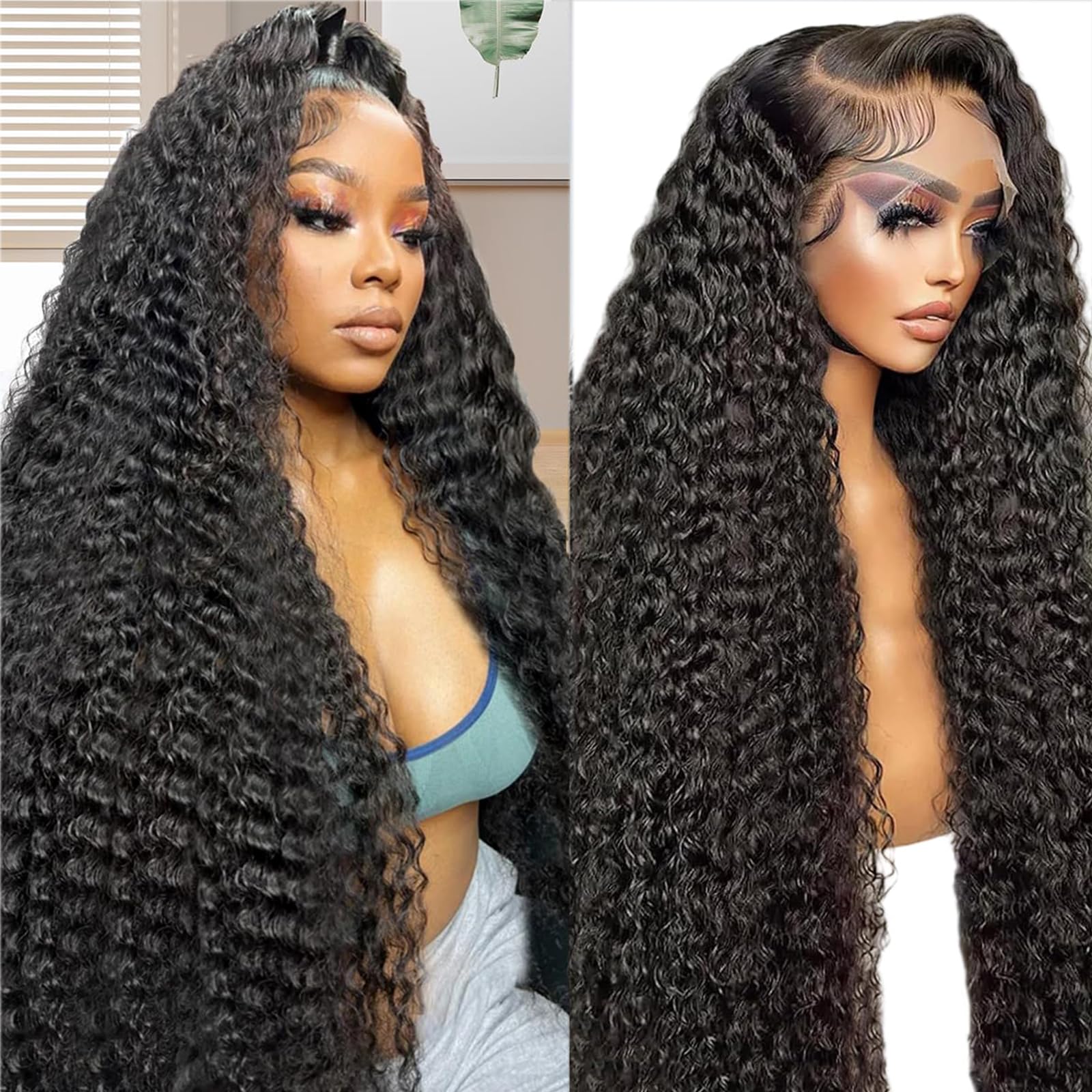HAVILAND ユジェニー プレート　26cm ペア Amazon.com : GYAJEP 30 Inch Water Wave Lace Front Wigs Human Hair