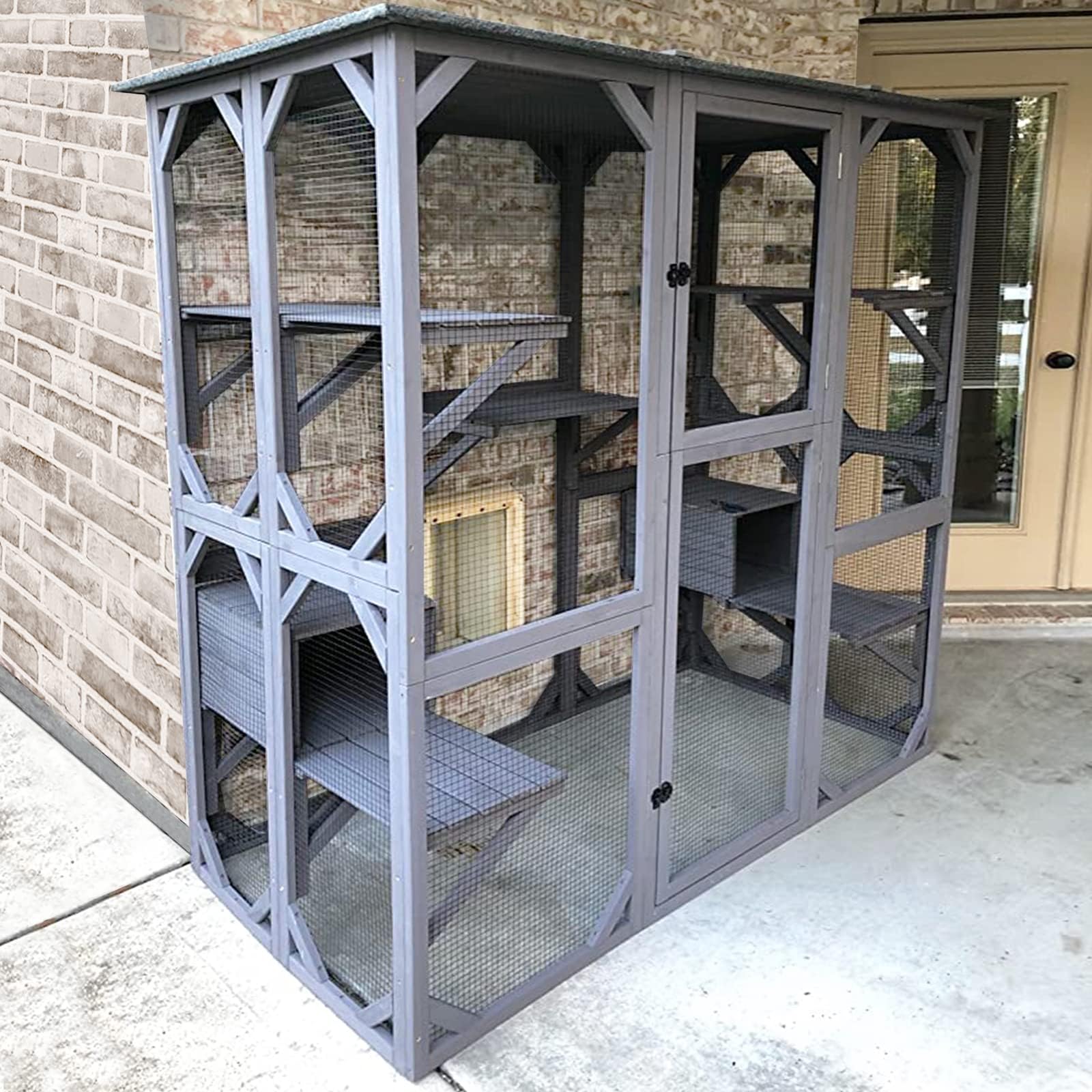 CATLAND Outdoor Catio Enclosures for Cats Large Cat