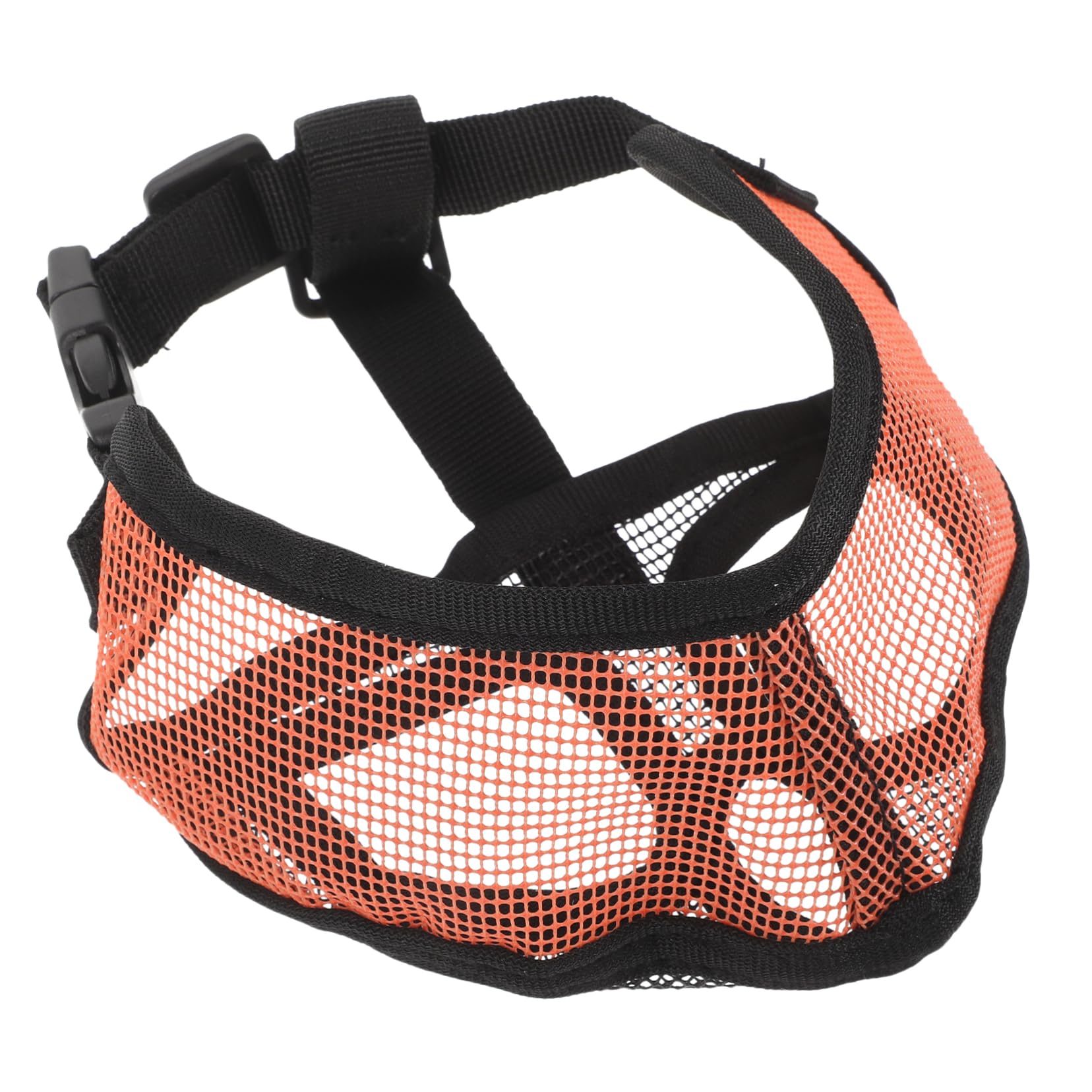 Sosoport 5pièces Muselière Réglable Maille Respirante pour Bulldog Bouche pour Chiens Confort Et Sécurité