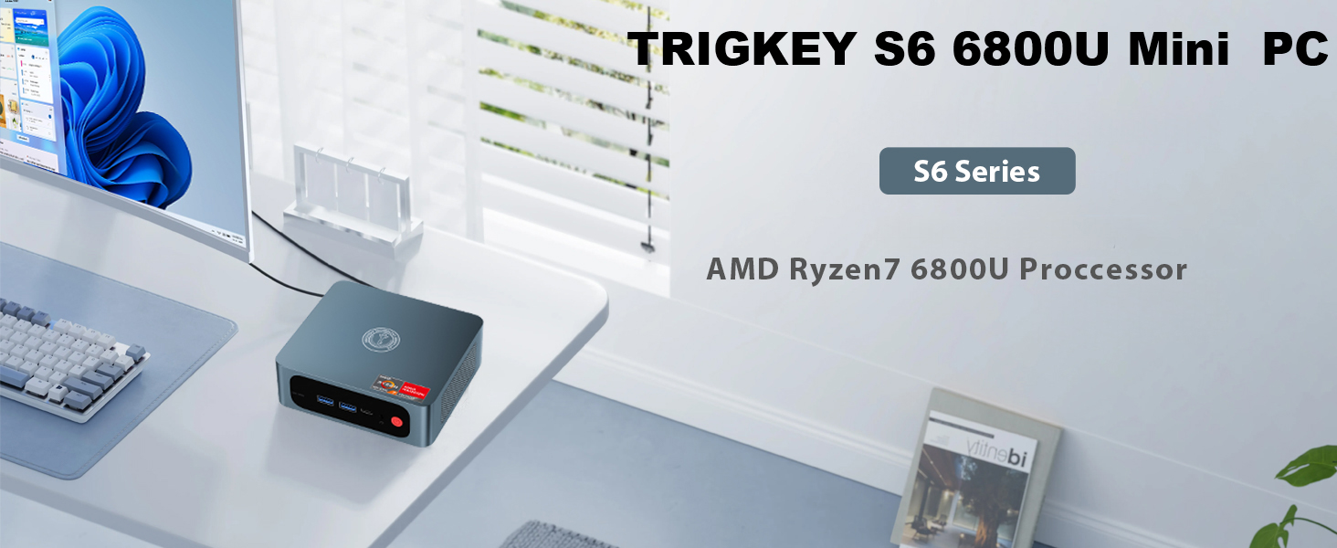 TRIGKEY ミニpc S6 Ryzen 7 7735HS Trigkey S6 AMD Ryzen 7 6800U