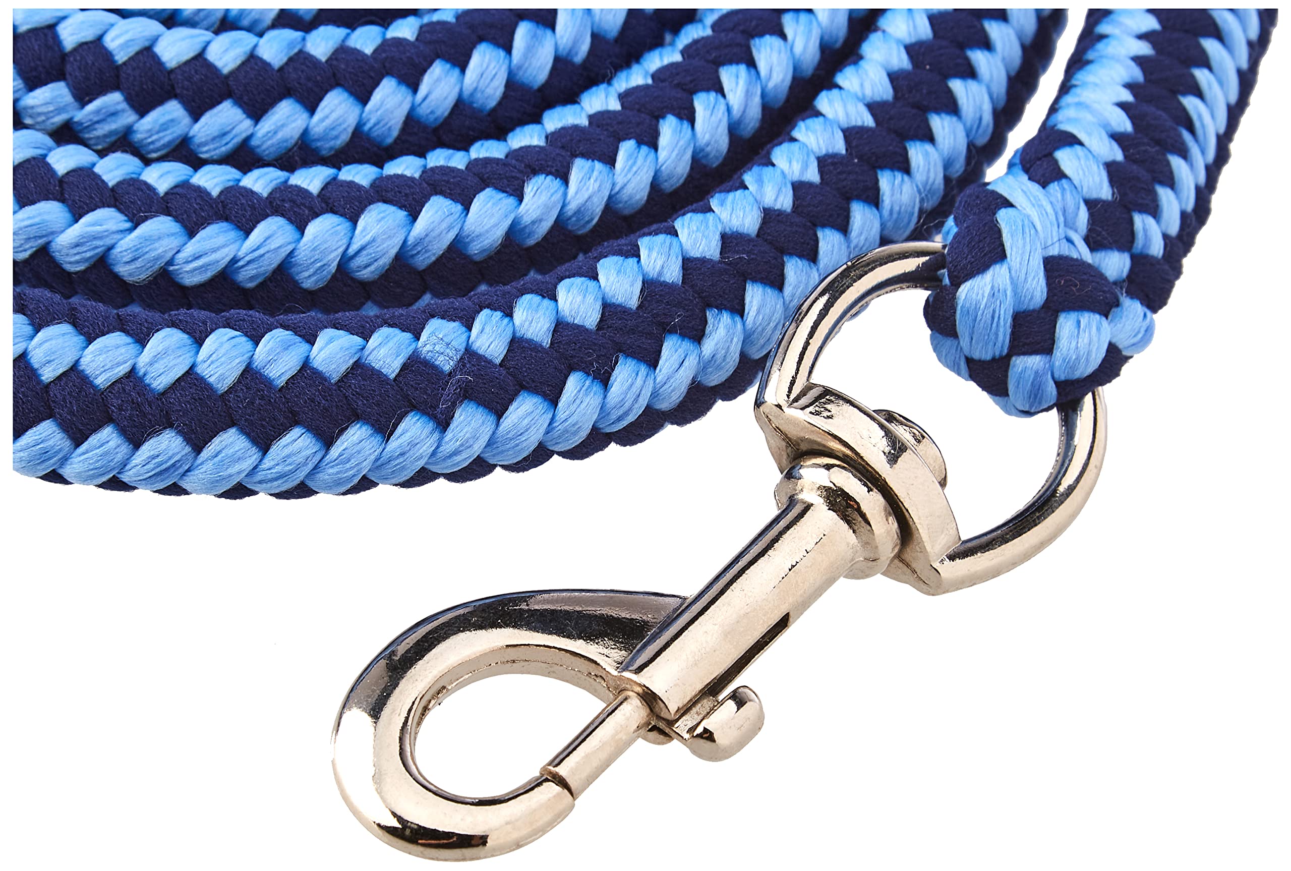 Kerbl Mixte 321440 KERBL Hippo Longe Mousqueton pour Cheval Bleu Ciel Fonc , Bleu Ciel/Foncé, Taille unique EU