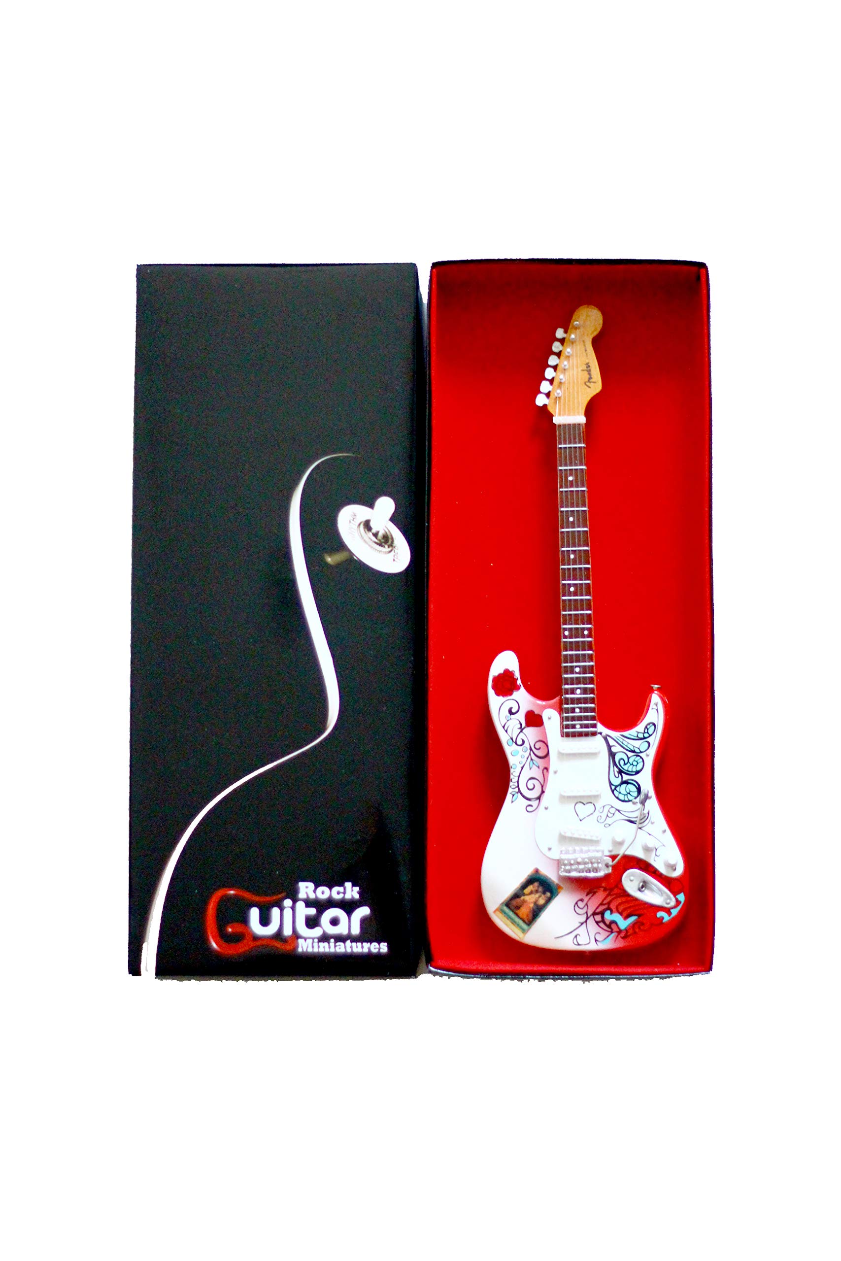 RGM97 Jimi Hendrix Monterey Miniature Guitar Including leather guitar strap