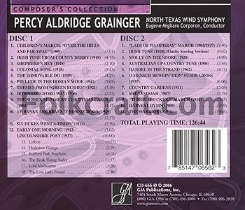 その他 Composers Collection: Percy Aldridge Grainger [CD] Amazon.co.jp: Composers Collection: Percy Aldridge Grainger