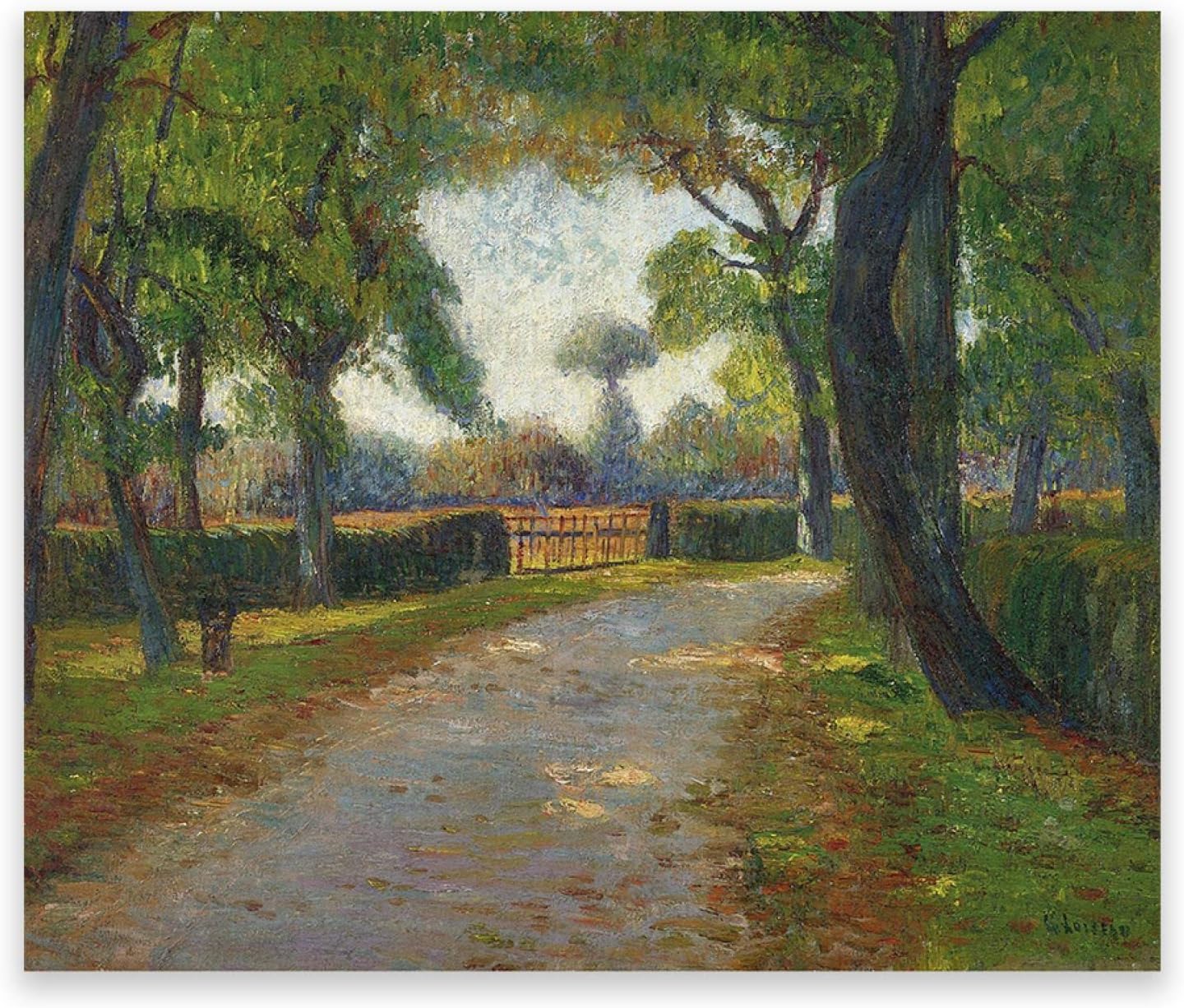 Amazon.co.jp ギュスターヴ・ロワゾーの有名な絵画のウォールアート。印象派のポスターと版画。複製 リビングルーム アート 装飾