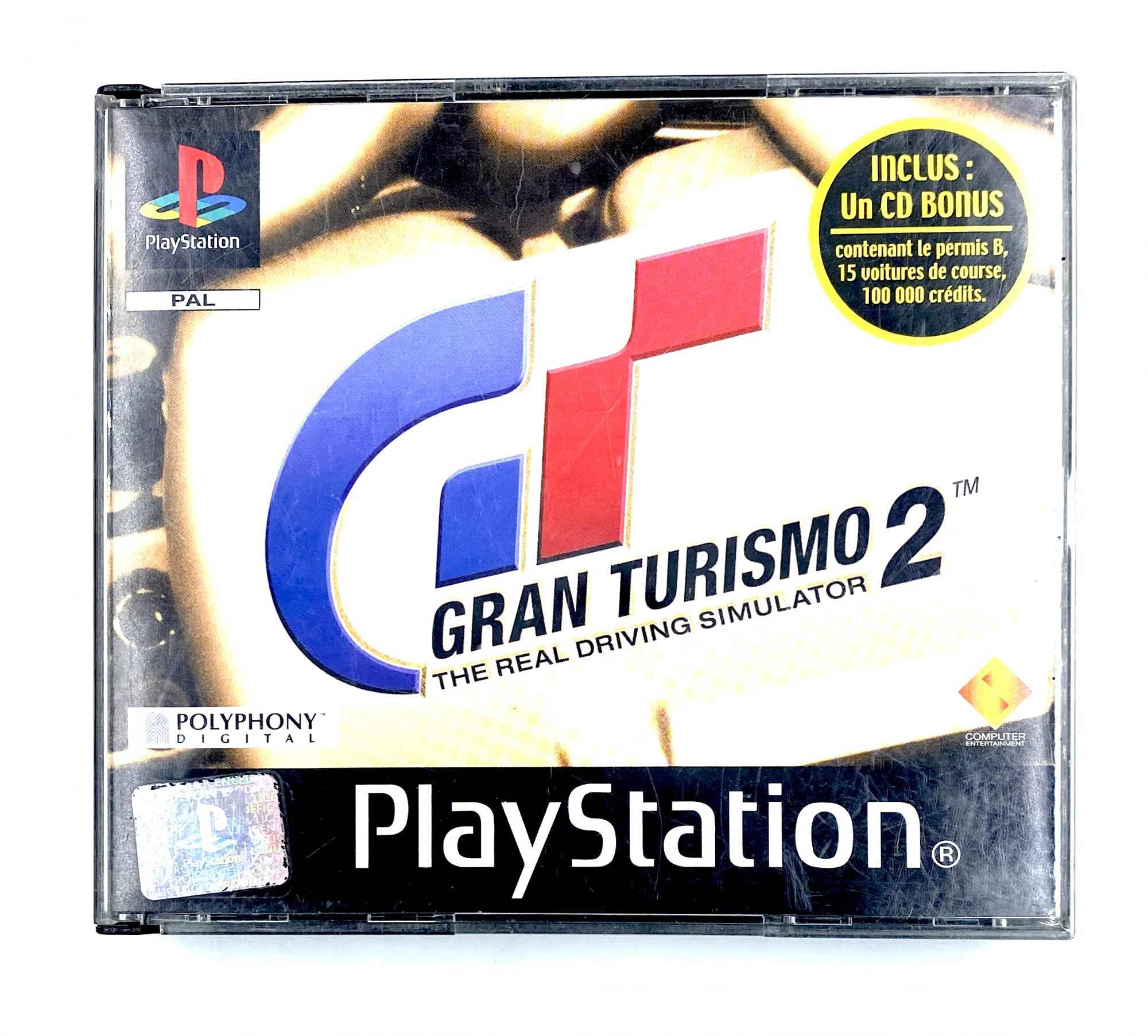 Gran Turismo Sur PS1 – Complet (boîtier, Disque) – Édition Française (1998)