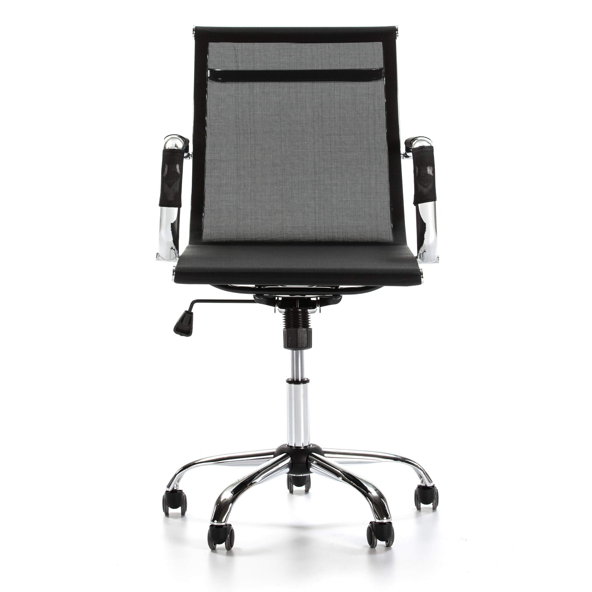VS Venta-stock Sillón de Oficina Oxford reclinable, Tejido Transpirable, Silla ejecutiva con reposabrazos, Altura Ajustable