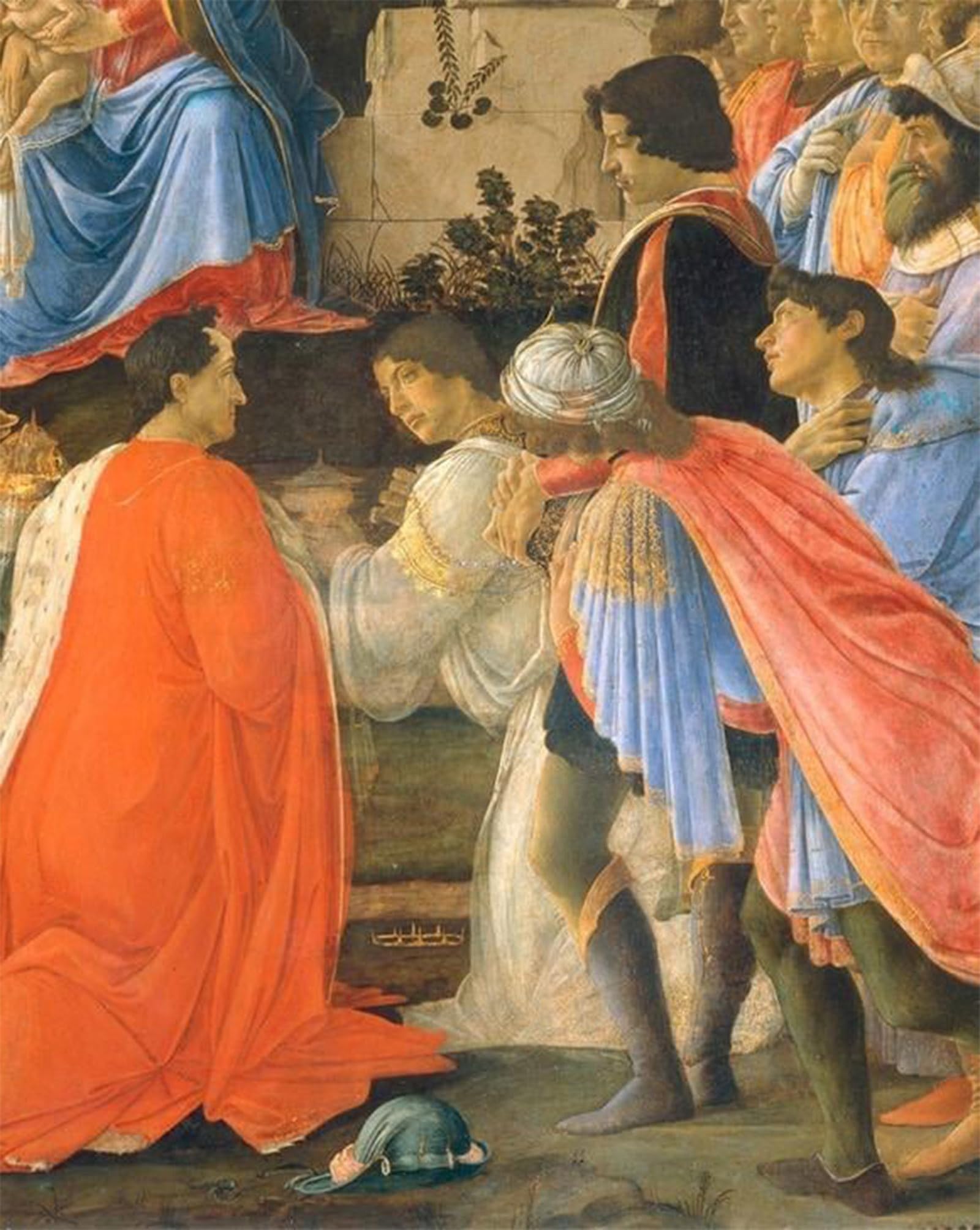 Serendipitp No Frame Aesthetic Poster Photo Wall Print Retro Picture The Adoration Of The Kings By Sandro Botticelli Modern Wall Artwork For Home Decor 60X90cm