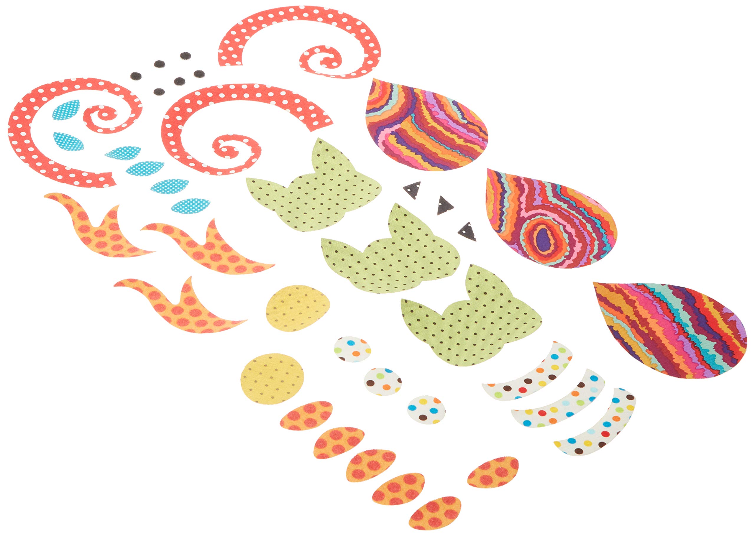 Sten Source UEA-0928 Santa's Little Helpers Cat Set Urban Elementz Fusible Applique, Multicolor