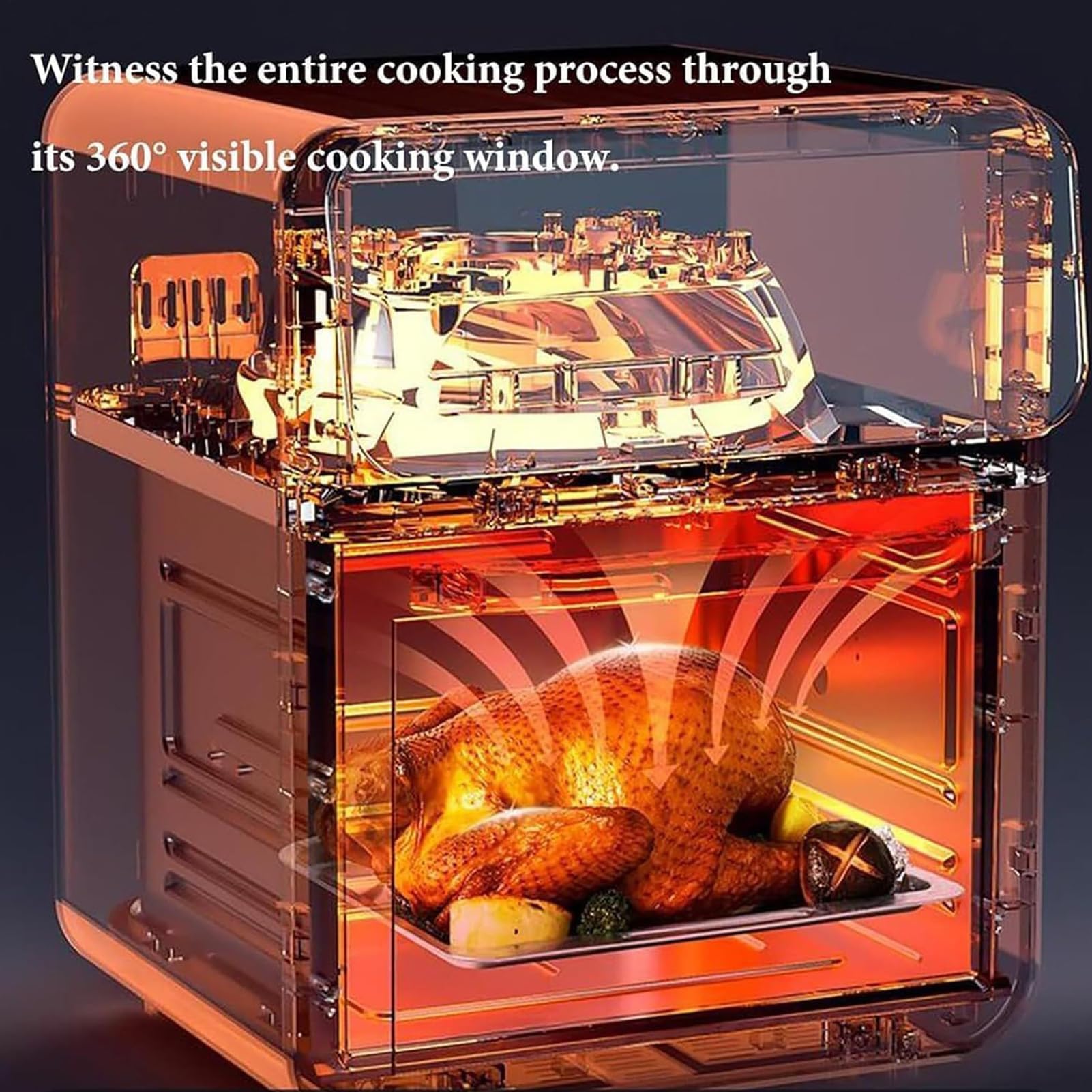 Forno Tostapane E Friggitrice Ad Aria Cucinare Forno Arrostire Patatine | Cottura A Convezione E Friggitrice Ad Aria Casa Appartamento Affitto Pizza Pollo Patatine