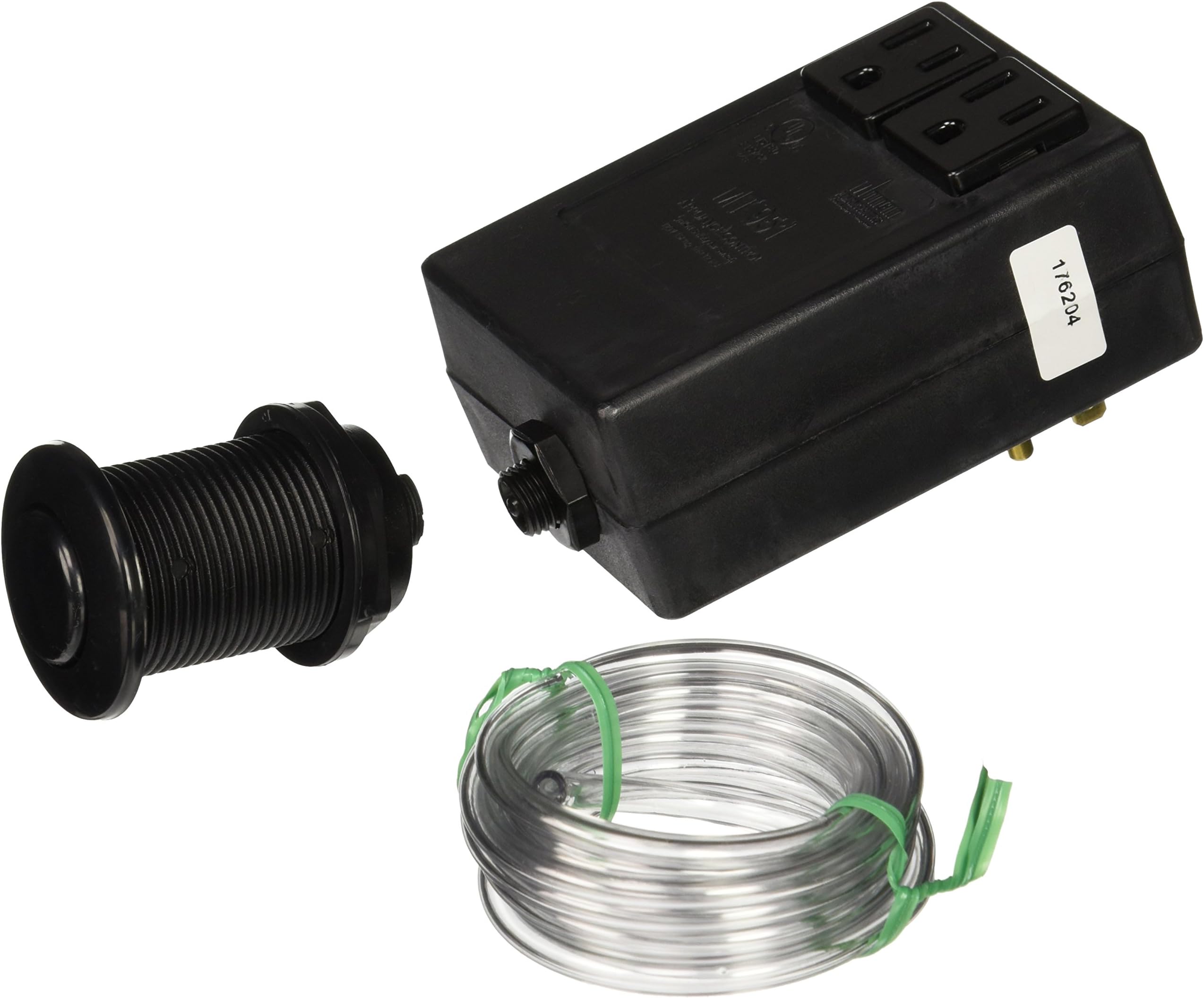 Mountain Plumbing MT951/BL Classic Touch Waste Disposer Air Switch, Black