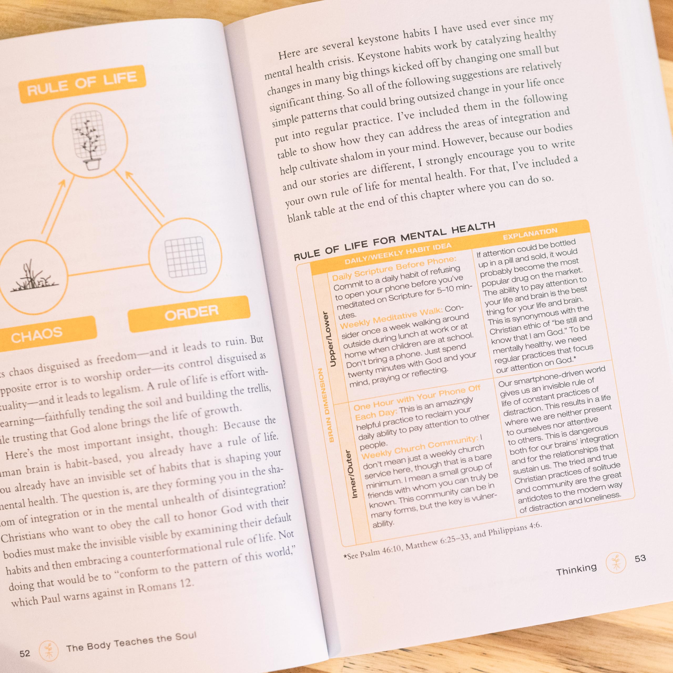 The Body Teaches the Soul: Ten Essential Habits to Form a Healthy and Holy Life
