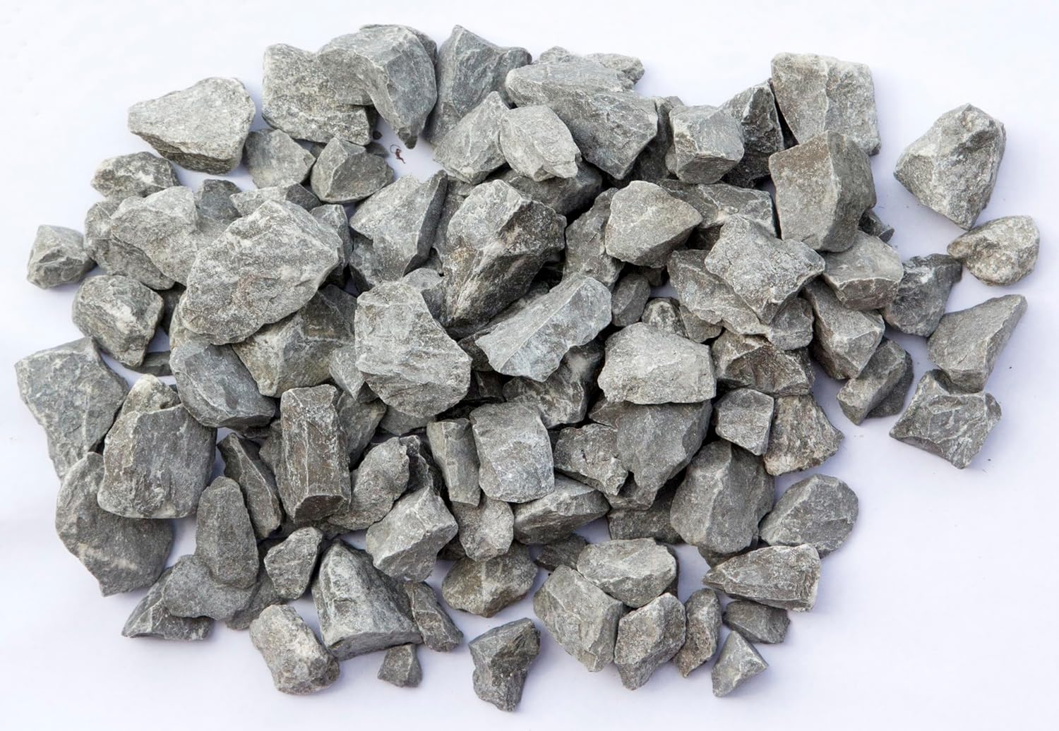 Crushed Limestone Gravel – Gravel Company 3/4" Limestone (#57) for Driveways, Drainage, Base Layer & Construction – Angular Stone (10 lbs)