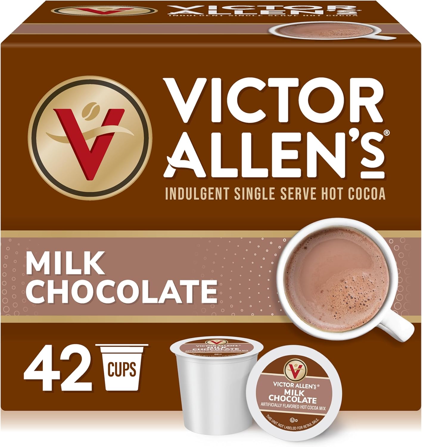 , Milk Chocolate Hot Cocoa,Single Serve Hot Cocoa