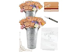 Sparkle Tags with Match Strike Strip Wedding Favors