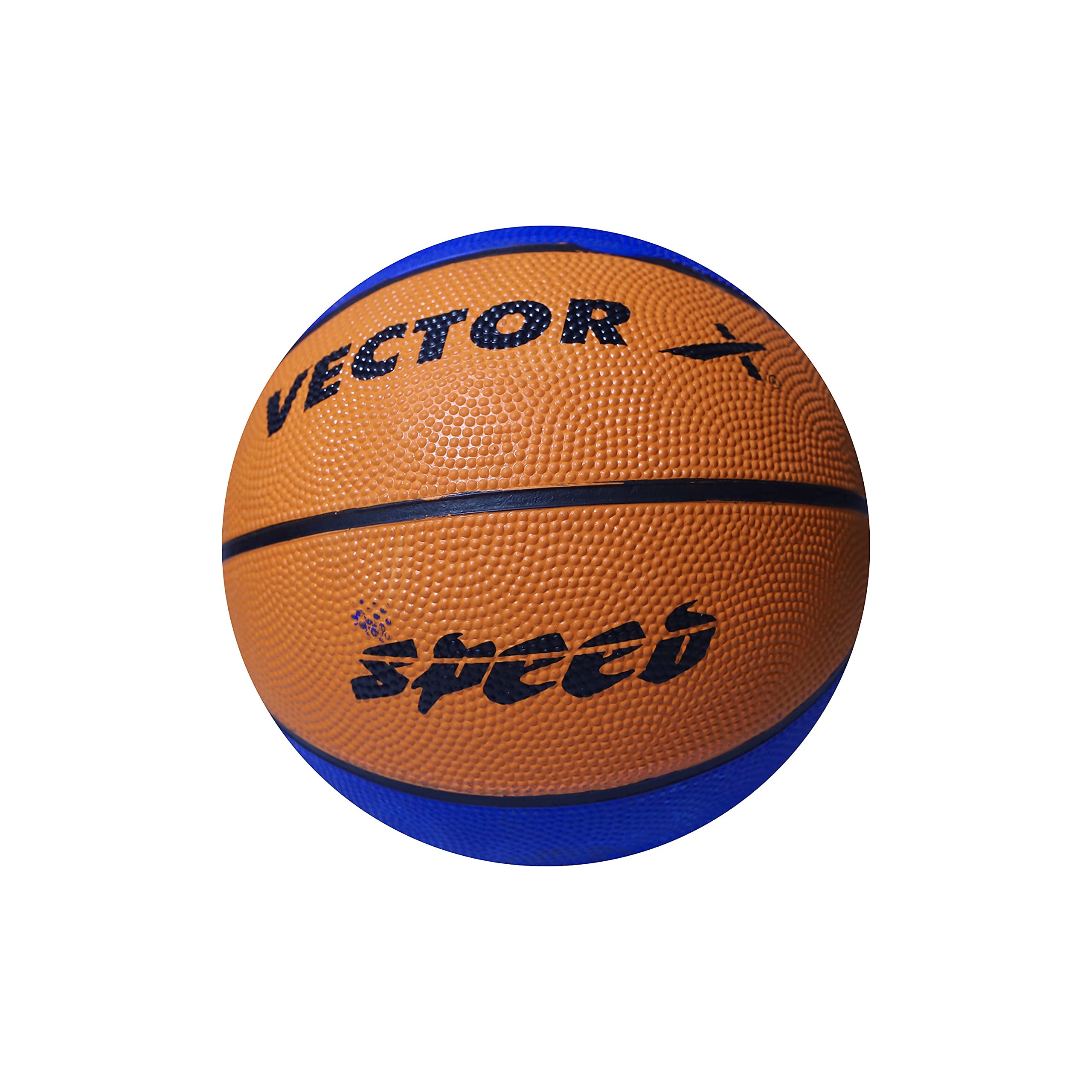 MR FULL Top Grip Rubber Basketball ( Size: 7, Color : Brown, Ideal for : Training/Match )