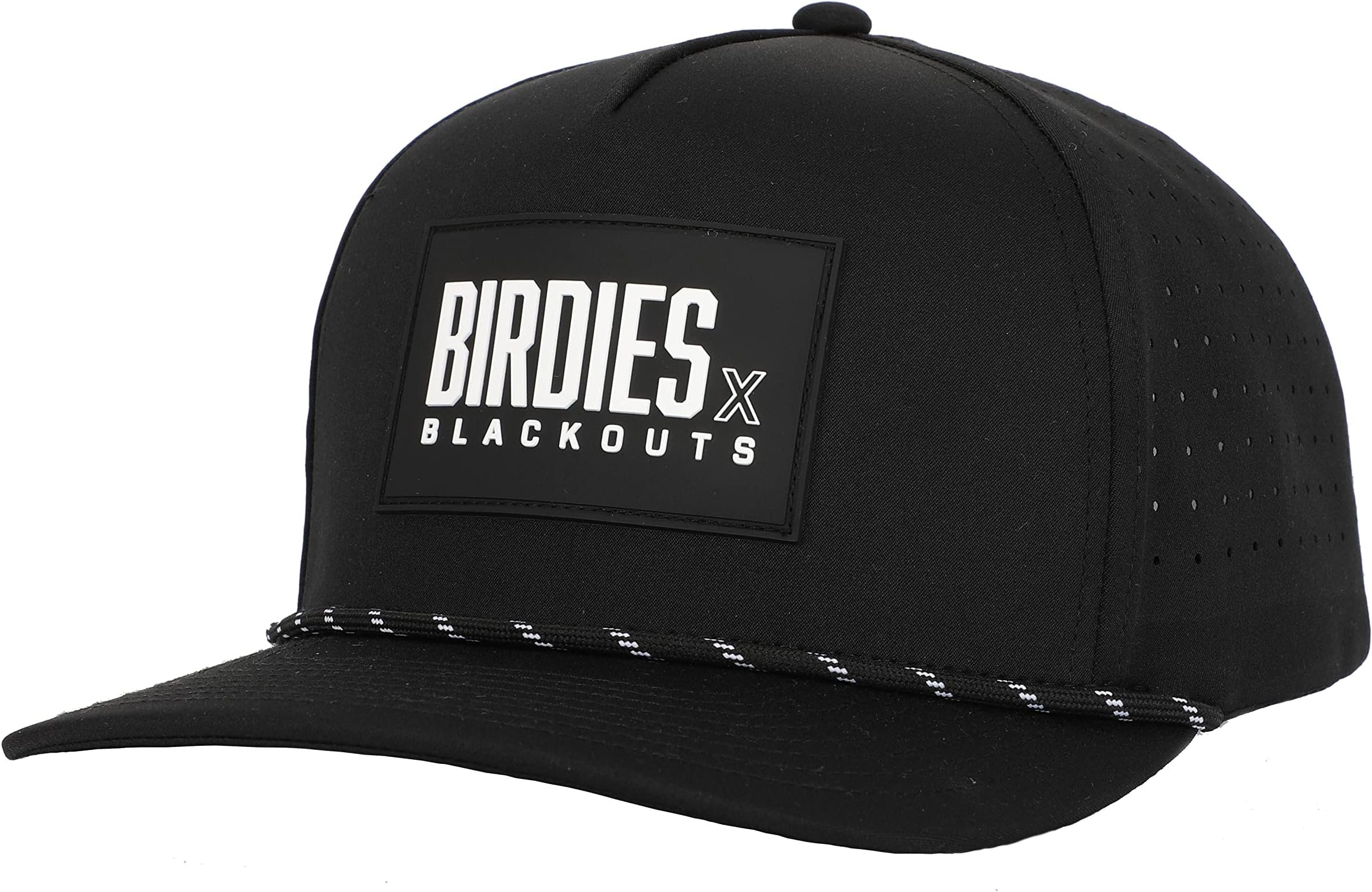 Ryker Golf Co.Ryker Golf Hat - Snapback - Adjustable - Birdies and Blackouts - Fun Golf Hat for Men