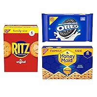 Vista 1 de Paquete variado de galletas OREO, RITZ & Honey Maid, tamaño familiar