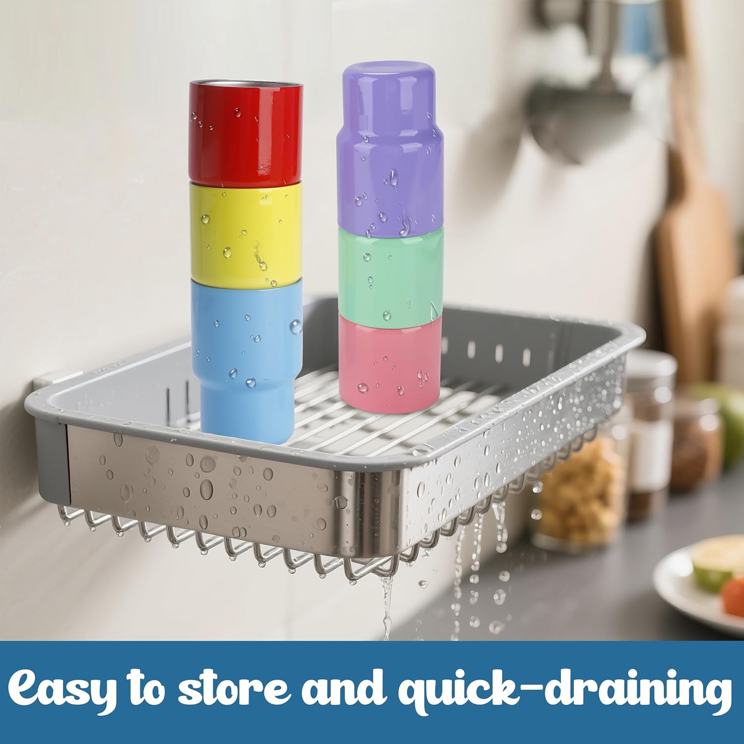 Joyclub 3 oz Mini Tumbler Shot Glass with Straw and Lid 6 Pack Colored Stainless Steel Sublimation Shot Tumblers Mini Cup for Wedding Party Whiskey Favors - Image 5