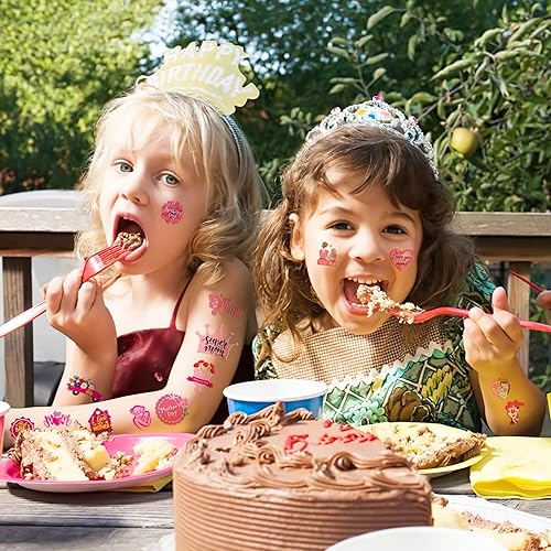 Miniatura 8 de 102 tatuajes temporales para el Día de la Madre Feliz Día de la Madre, decoraciones de fiesta temática de cumpleaños, suministros de decoración de