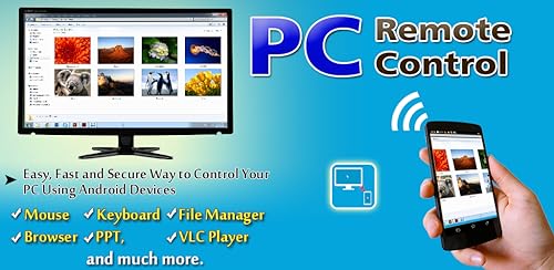 PC Remote Control Desktop Controller via Wifi or Bluetooth