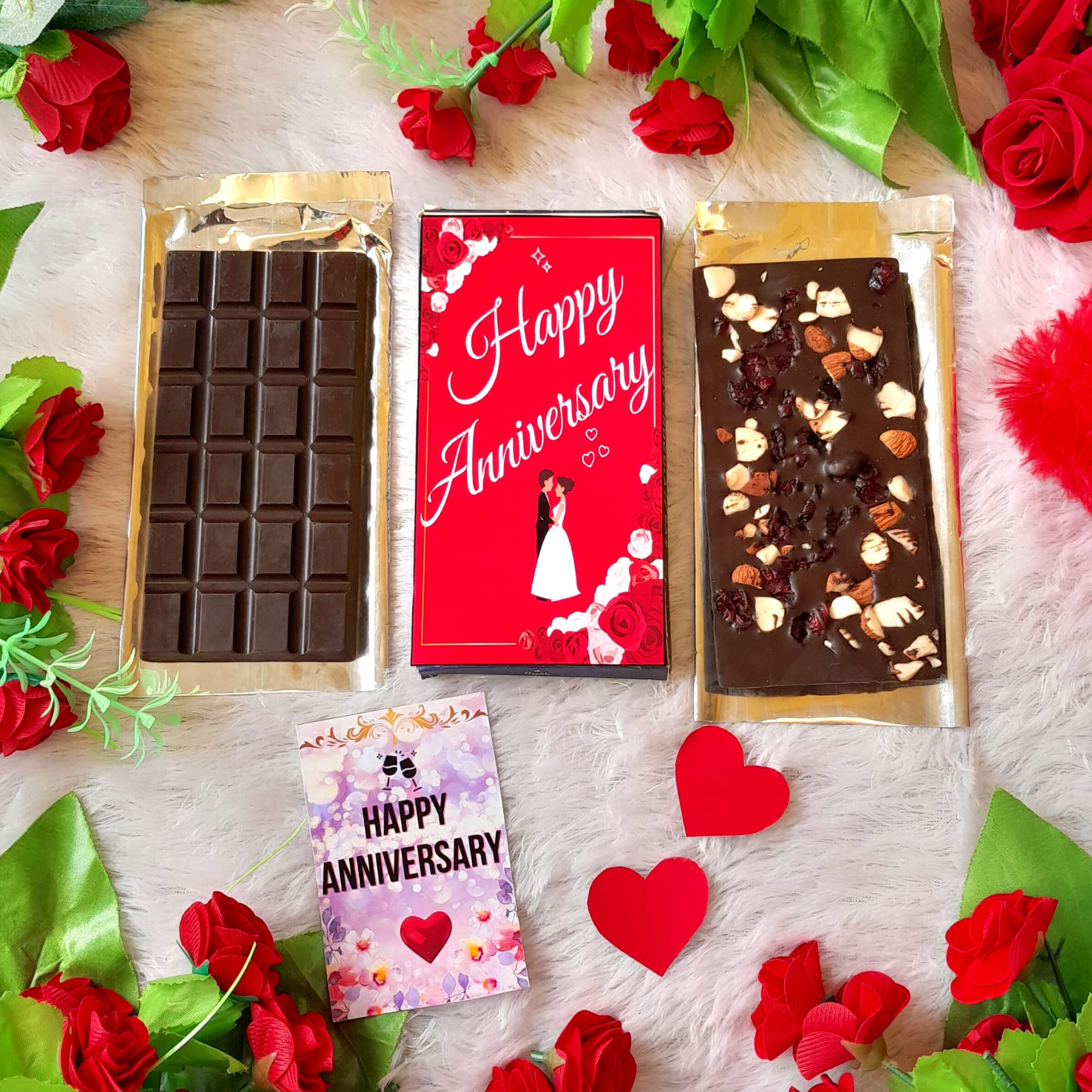 Expelite Happy Anniversary Chocolate Bar Gift for Boyfriend -100 gm Happy Anniversary Chocolate Gift Box for Girlfriend (B08RZ6TVYR) Amazon Price History, Amazon Price Tracker