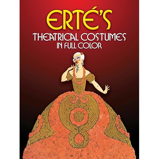 Erté's Theatrical Costumes in Full Color