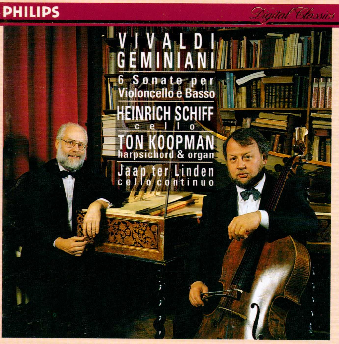 Cello Sonatas [Audio CD] Geminiani; Vivaldi and Schiff