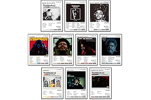 Exclusive The Weeknd Posters: Immerse in the Heartbeat of the Night