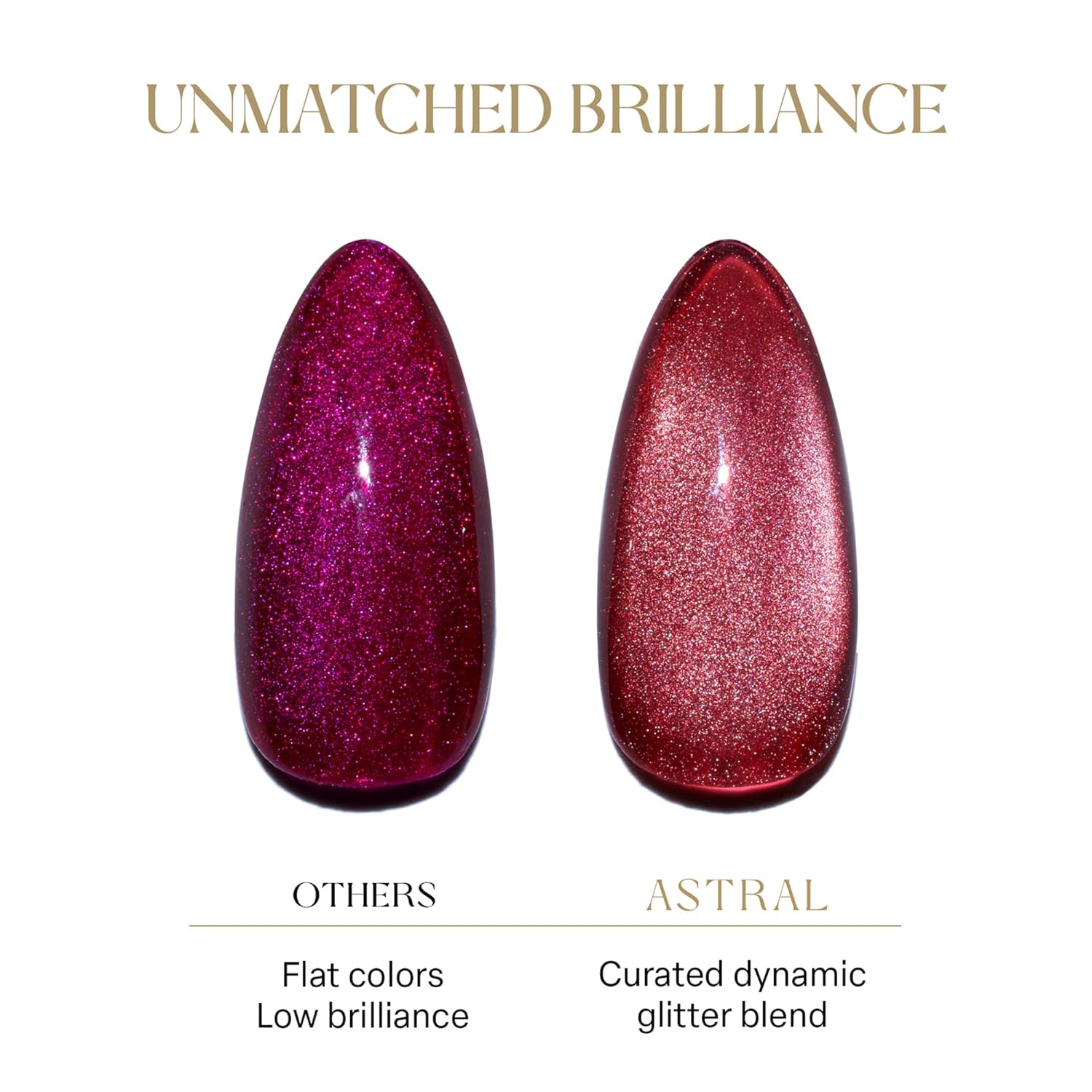 APRÉS Astral Gel Color Set, 3 Colors, HEMA-Free & TPO-Free Salon Quality Nail Gel Polish Trio Bundle (Astral Velvet Cat Eye, Set 5)