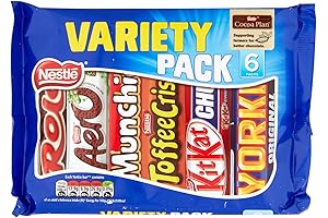Unveiling British Candy Delights: Nestle Variety Pack