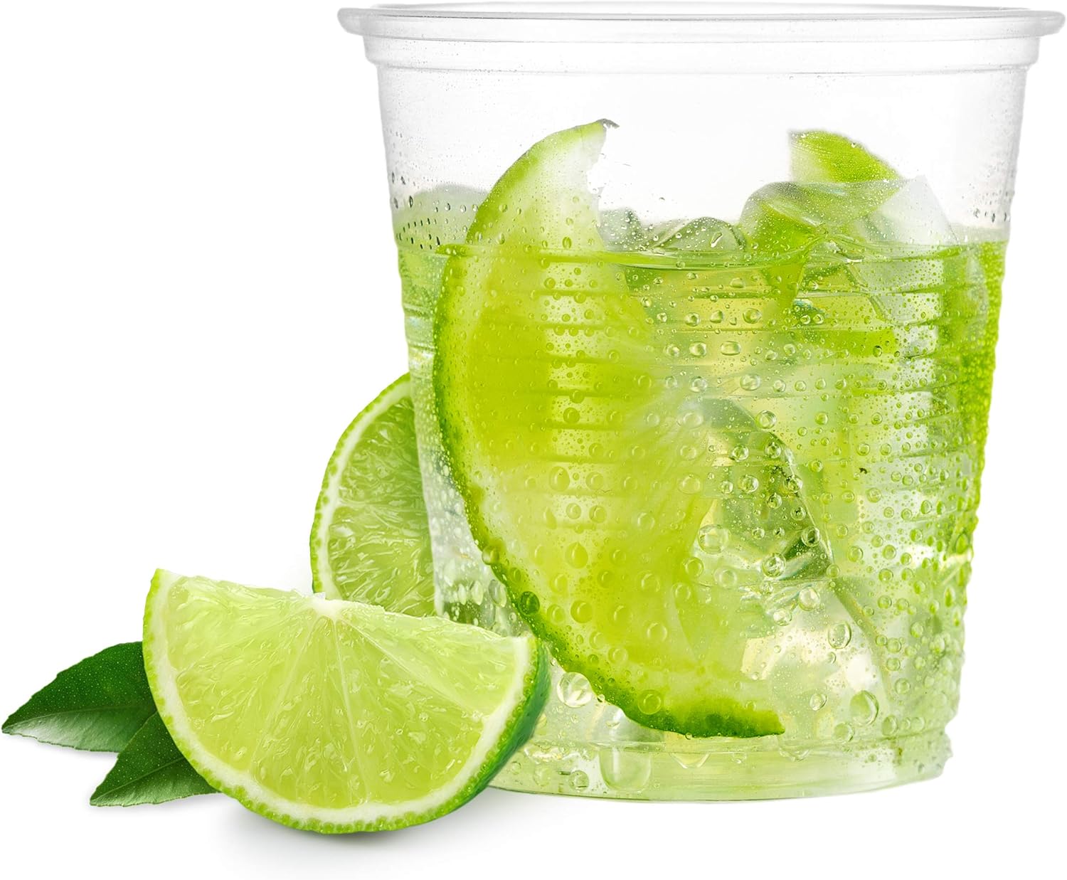 Exclusive Discount 50% Price [2400 Count] PlastiMade 5 Oz Clear Plastic Disposable Reusable Drinking Cups For Home, Office, Wedding, Events, Parties, Take Out, Water, Juice, Soda, Beer Cocktails (24 Packs - 1 case)