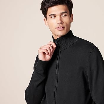 トップス ARGUE COTTON IDEAL PULLOVER / BLACK Rolled Edge Long Sleeve Sweatshirt, black | Ulla Popken