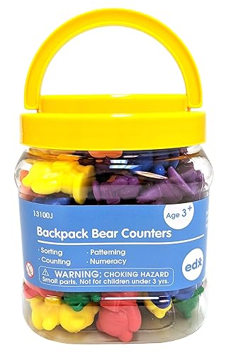 Miniatura 2 de edxeducation Mochila Bear Counters - Juego de 96