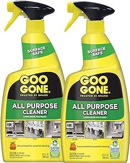 Goo Gone All-Purpose Cleaner - Removes Dirt, Grease, Grime and More - 32 Ounce - [2 Pack]