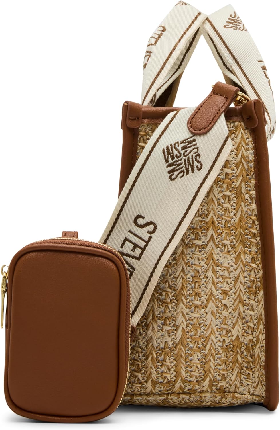 Steve Madden Women's Steve Madden Bwebber Small Straw Satchel