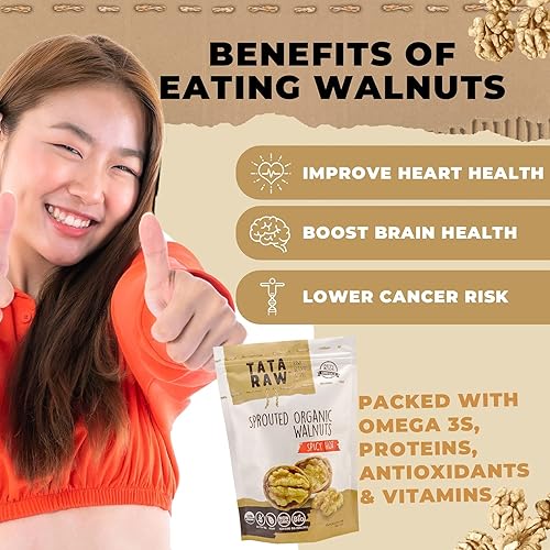 Miniatura 6 de NUECES ORGÁNICAS SPROUTED - CALIENTE PICANTE